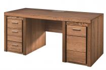 Biurko gabinetowe VELVET 37 Dąb Rustical 177x80 cm