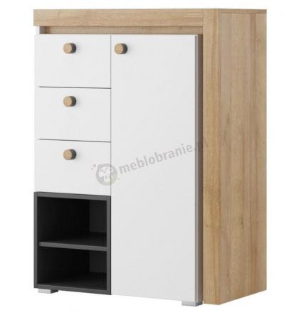 Dziecięca komoda w trzech kolorach Riva 04 79x40x108