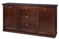 Masywna komoda Grenada 47 olchowa w odcieniu czereśni 170x43x88