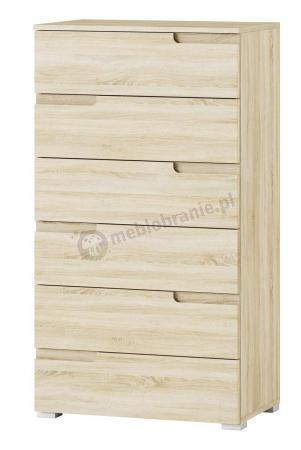 Komoda z szufladami 65 cm Selene 3 dąb sonoma