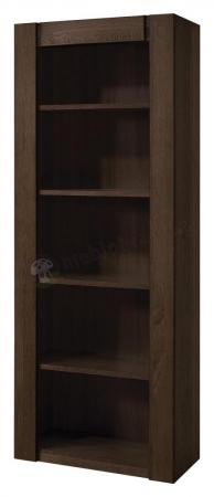 Regał z półkami 200x75cm VELVET 17 dąb czarny