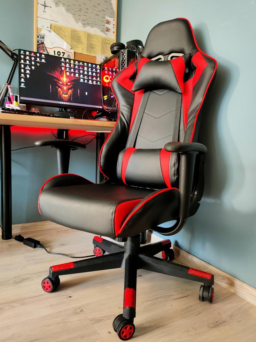 Kubełkowy fotel gamingowy