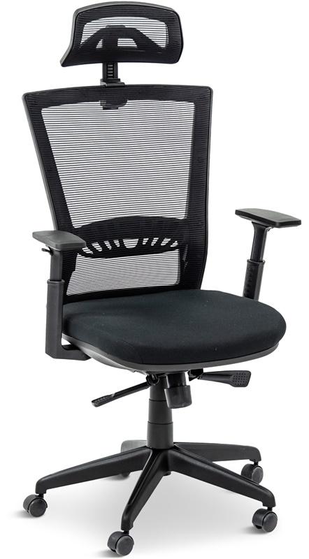 Fotel biurowy z regulowanym oparciem