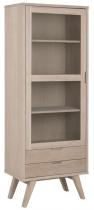 Actona A-Line witryna do salonu drewniana 190x72x42 naturalna
