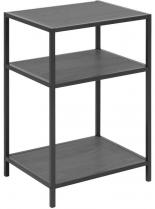 Czarna szafka nocna Seaford Actona loft