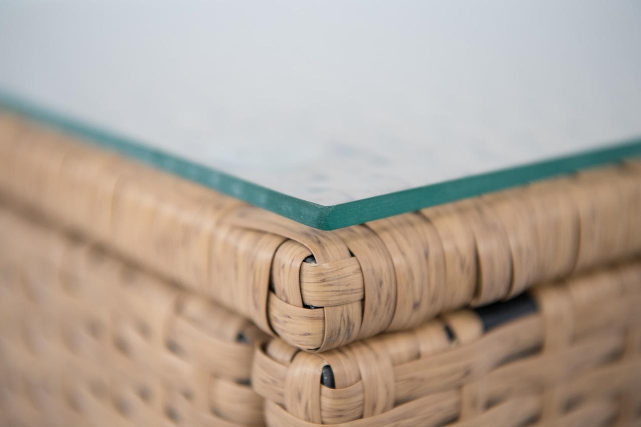 Komplet balkonowy z poduszkami