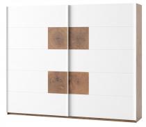 Szafa dwudrzwiowa ubraniowa Livorno 72 biała