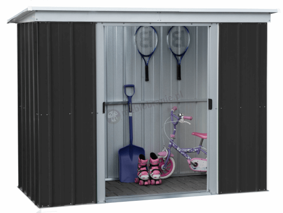 Szopa ogrodowa metalowa Yardmaster 104 APZ Anthracite (~3,5m2)