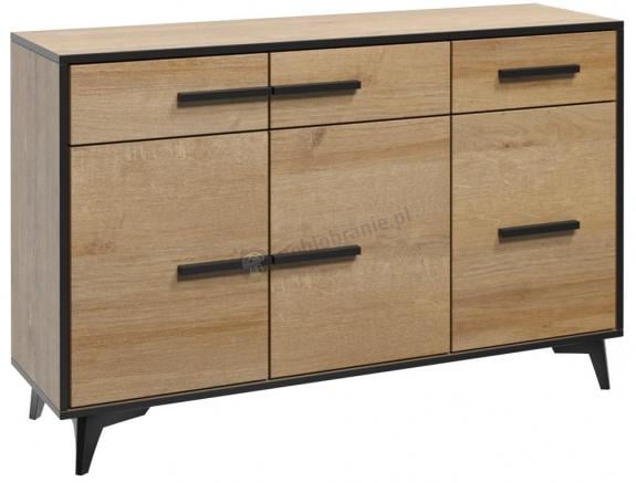 Komoda Frida K3D3S dąb riviera