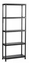 Regał z 5 półkami Plus Shelf 75/5 75x32x177 cm
