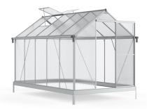 Szklarnia poliwęglan z aluminiowym stelażem