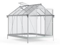 Szklarnia poliwęglanowa 2x2,5 z aluminiowym stelażem - 190x250 cm