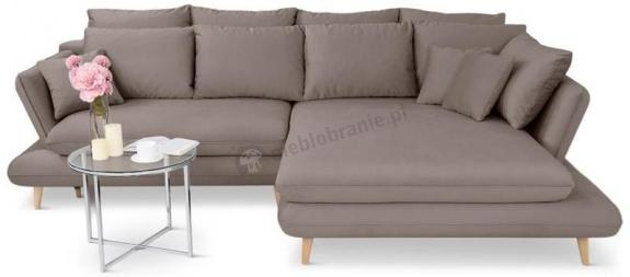 Cappuccino narożnik Monte 283x181 cm prawostronny
