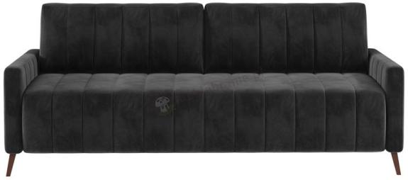 Nowoczesna grafitowa sofa kanapa rozkładana Molly 226x101 cm Riviera 97