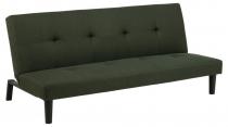 Minimalistyczna sofa Mimpi w kolorze ciemnozielonym Actona