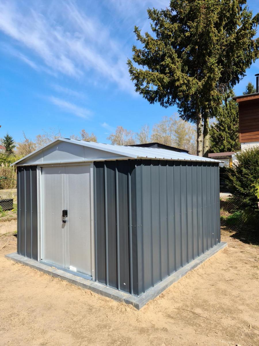 Domek gospodarczy na rower