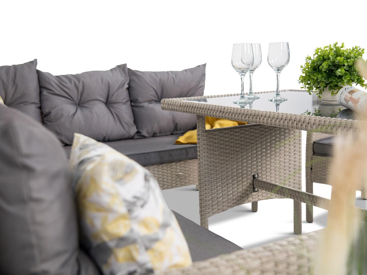 Mobilier din tehnorattan Perata Corner