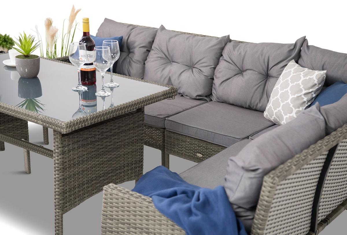 Mobilier din tehnorattan Perata Corner