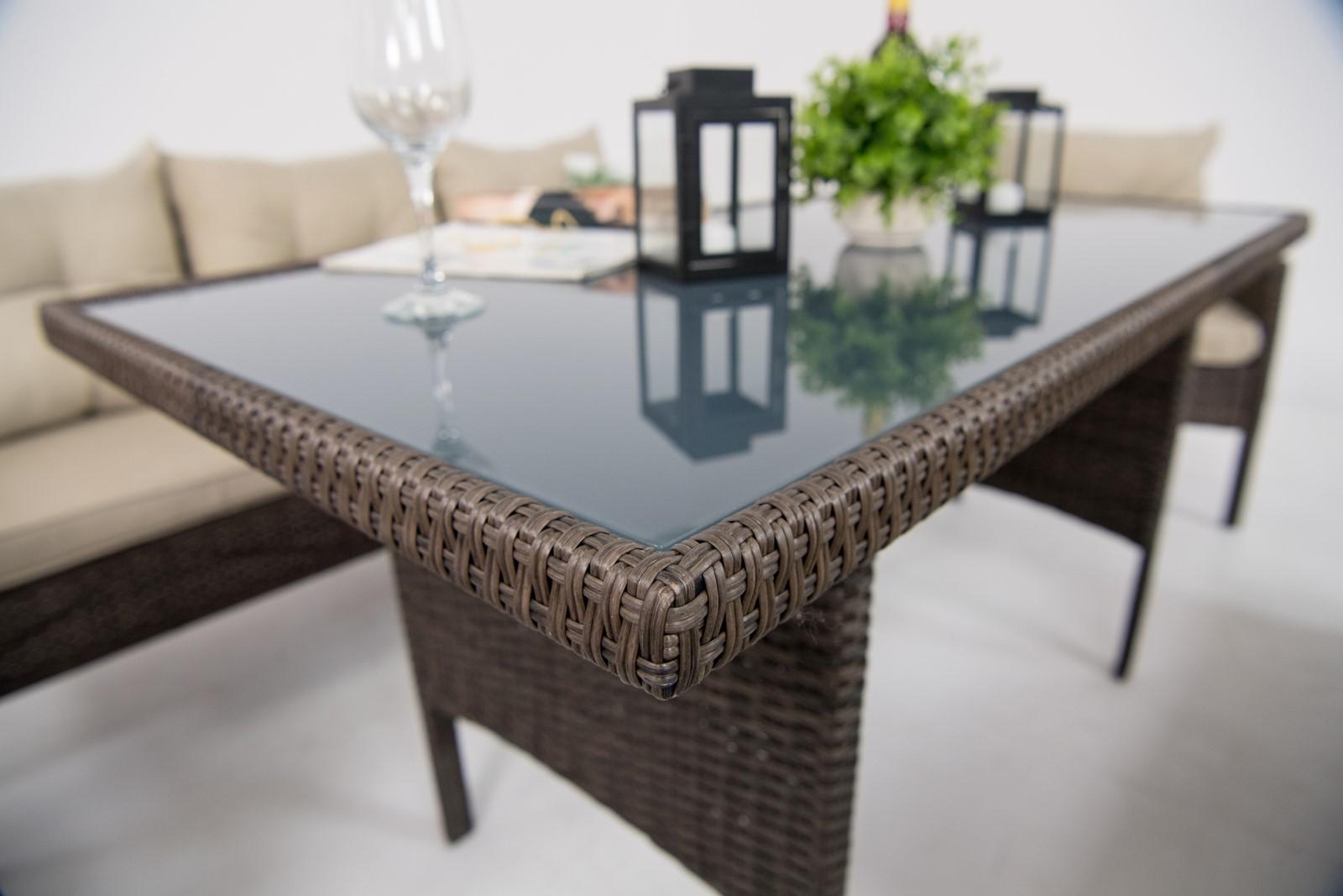 Împletitură elegantă din technorattan de înaltă calitate