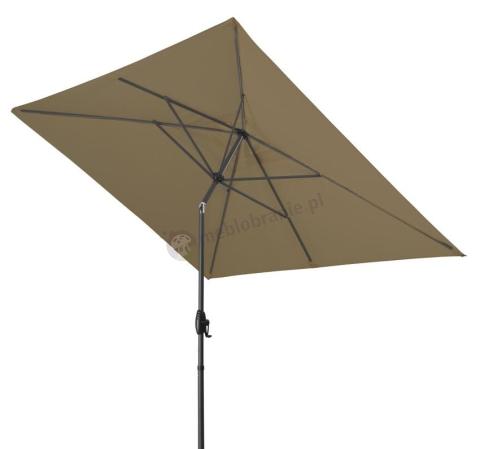 Parasol ogrodowy łamany Basic Lift Neo 250x200cm kawowy