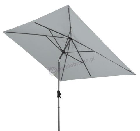 Parasol przeciwsłoneczny na korbkę Basic Lift Neo 250x200cm szary