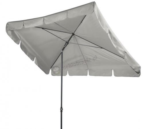 Łamany Parasol na taras Sunline Waterproof 260x150 cm szary