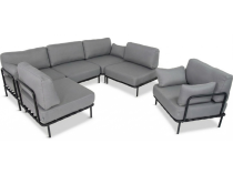 Meble modułowe na taras w stylu loft Salve 5 Plus