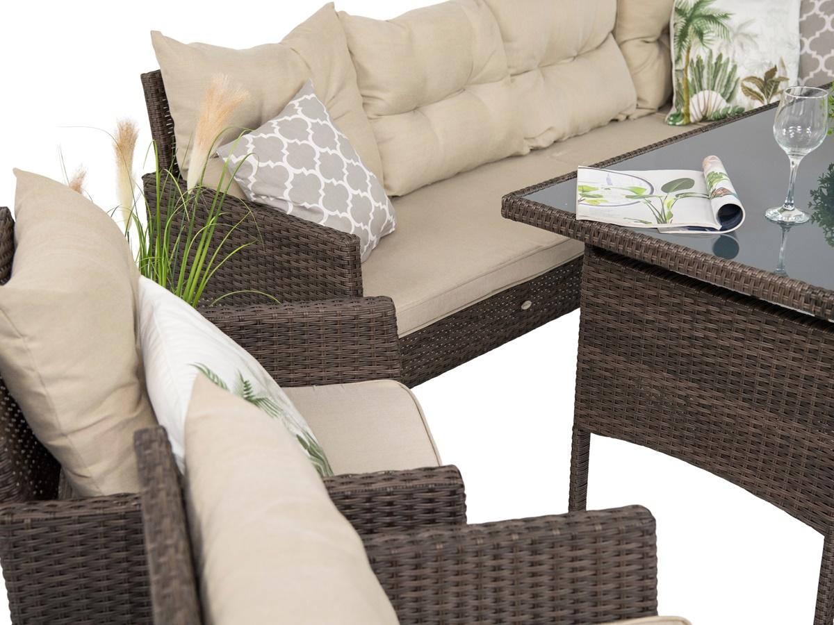 Mobilier din tehnorattan Perata Corner