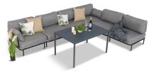 Loftowe meble ogrodowe z wysokim stołem Salve 6 Dining