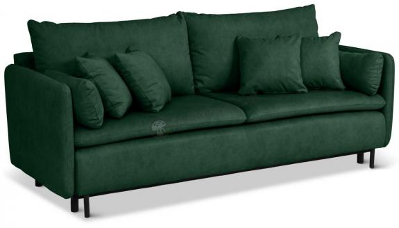Sofa Asti z funkcją spania 215x96cm Cloud 39 - zielona