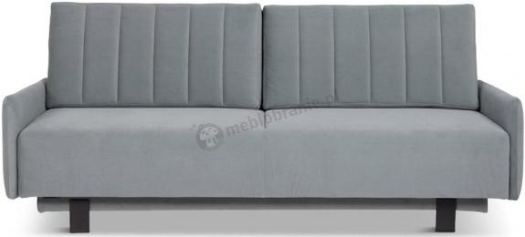 Kanapa Luis z funkcją spania i pojemnikiem 214x95cm jasnoszara
