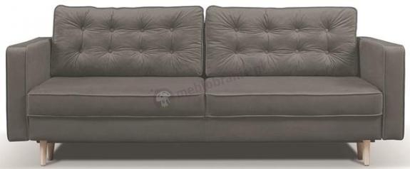 Szara Sofa Tivoli z funkcją spania 224x97cm Riviera 91