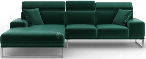 Zielony narożnik Robin Amor Velvet 4311 283x178 – lewy