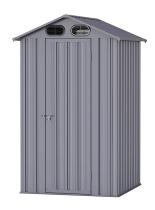 Mały domek metalowy narzędziowy Fulda 120x120cm (1,2m2) Antracyt