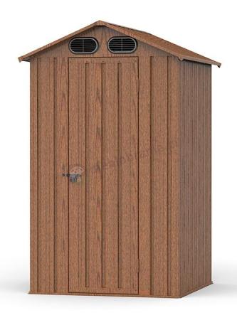 Domek narzędziowy na działkę Fulda 120x120cm (1,2m2) Wood
