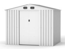 Domek blaszany narzędziowy Fulda 247x192cm (4,3m2) Szary