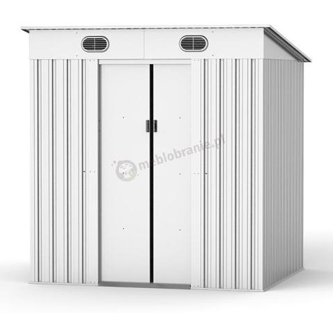 Szopa narzędziowa metalowa Linker 193X156cm (2,67m2) szary