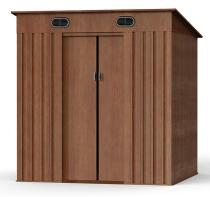 Domek narzędziowy dach jednospadowy Linker 193X156cm (2,67m2) - Wood