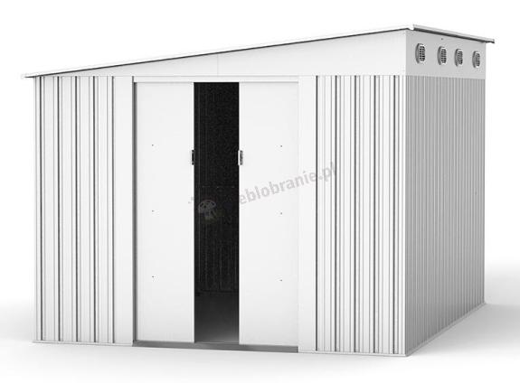 Nowoczesna szopa ogrodowa Linker 247x310cm (7,1m2) szary