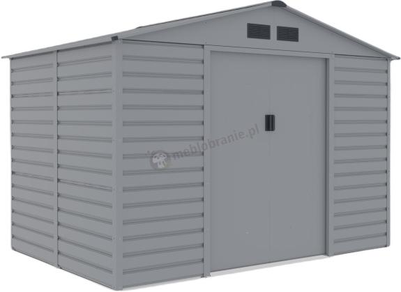 Szopa narzędziowa metalowa Agger 277x191cm (4,8m2) – Szary
