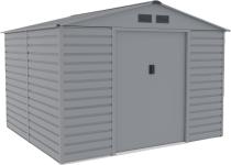 Blaszany domek narzędziowy szary Agger 277x255cm (6,5m2)