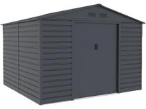 OUTLET - Nowoczesna szopa ogrodowa antracyt Agger 277x255cm (6,5m2)