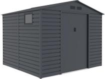 Domek narzędziowy na działkę Dummer 277x259x221cm (6,5m2) – Antracyt