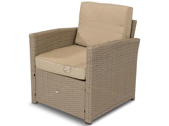Fotel technorattanowy Cofete – Natural