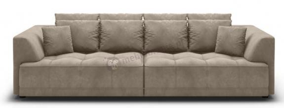 Kanapa Tiga Bigsofa z elektrycznie wysuwanym siedziskiem 302x137cm cappuccino - Riviera 16