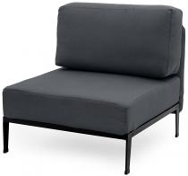 Moduł środkowy z oparciem Limit Outdoor Slate 54