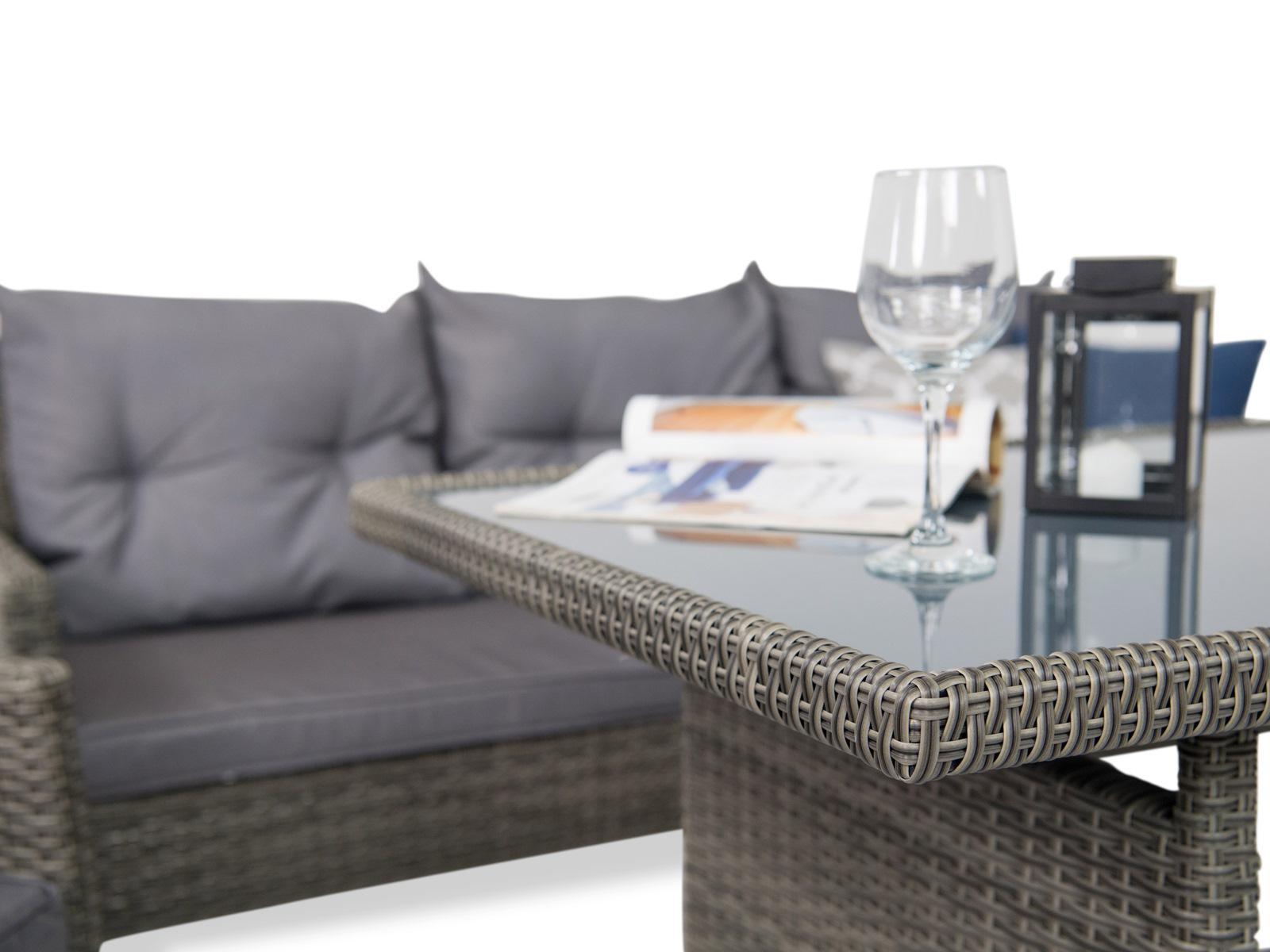 Mobilier din tehnorattan Perata Corner