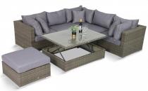 Modułowy wypoczynek na taras Nilamito IX Melange Grey