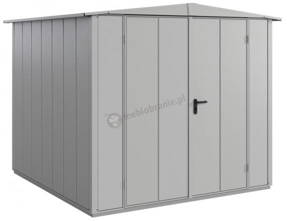 Hormann Berry Modern - domek narzędziowy 2-skrzydłowe drzwi dwuspadowy238x238cm Typ 2