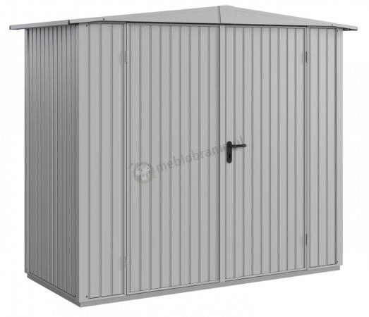 Schowek ogrodowy Hormann Berry Classic Typ 1 238x108m dwuspadowy, podwójne drzwi